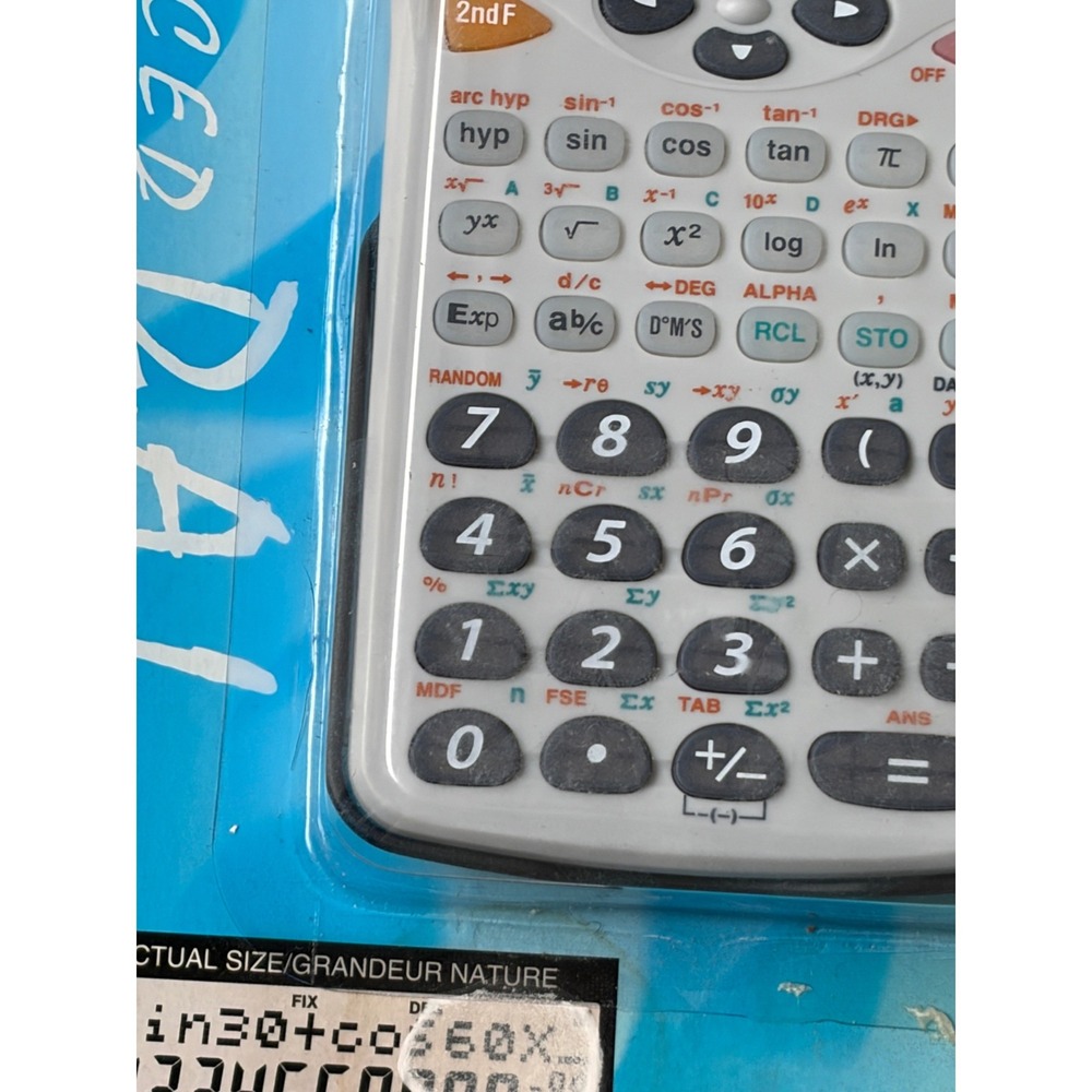 Sharp EL-531VB Advanced DAL Scientific Calculator 183 Functions 2-Line Display - Picture 5 of 5